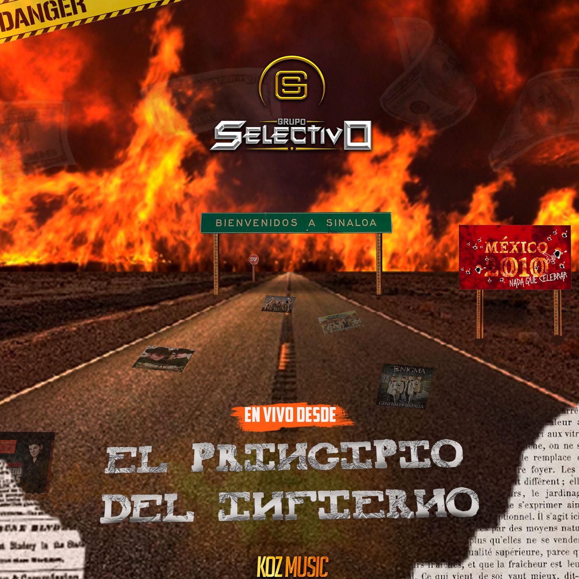 Album cover of En Vivo Desde El Principio Del Infierno
