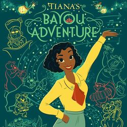 Cover of Music from Tiana's Bayou Adventure