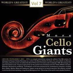 Cover of More Cello Giants, Vol. 7