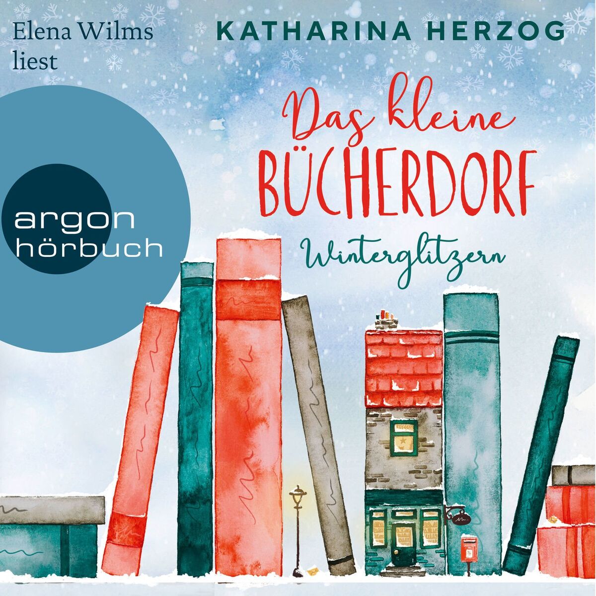 Album cover of Das kleine Bücherdorf: Winterglitzern - Das schottische Bücherdorf, Band 1 (Ungekürzte Lesung)