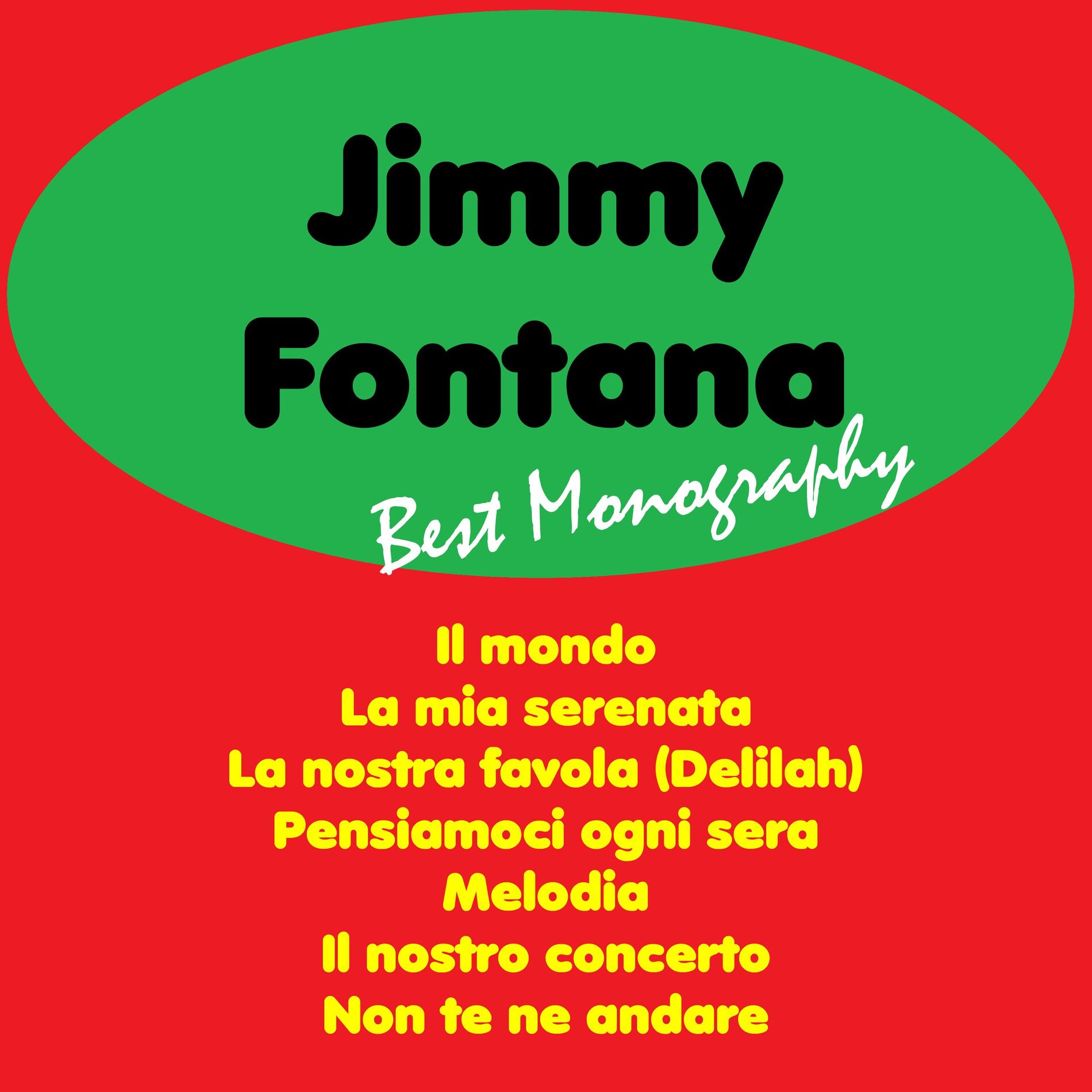 Album cover of Best monographs: jimmy fontana