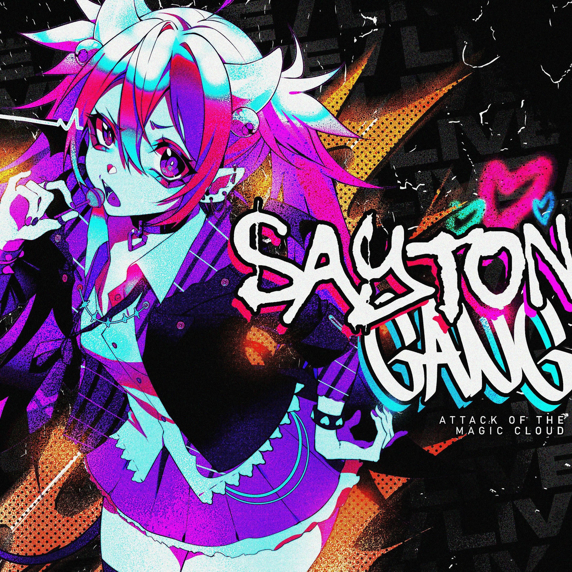 Album cover of Sayton Gang: Attack of the Magic Cloud