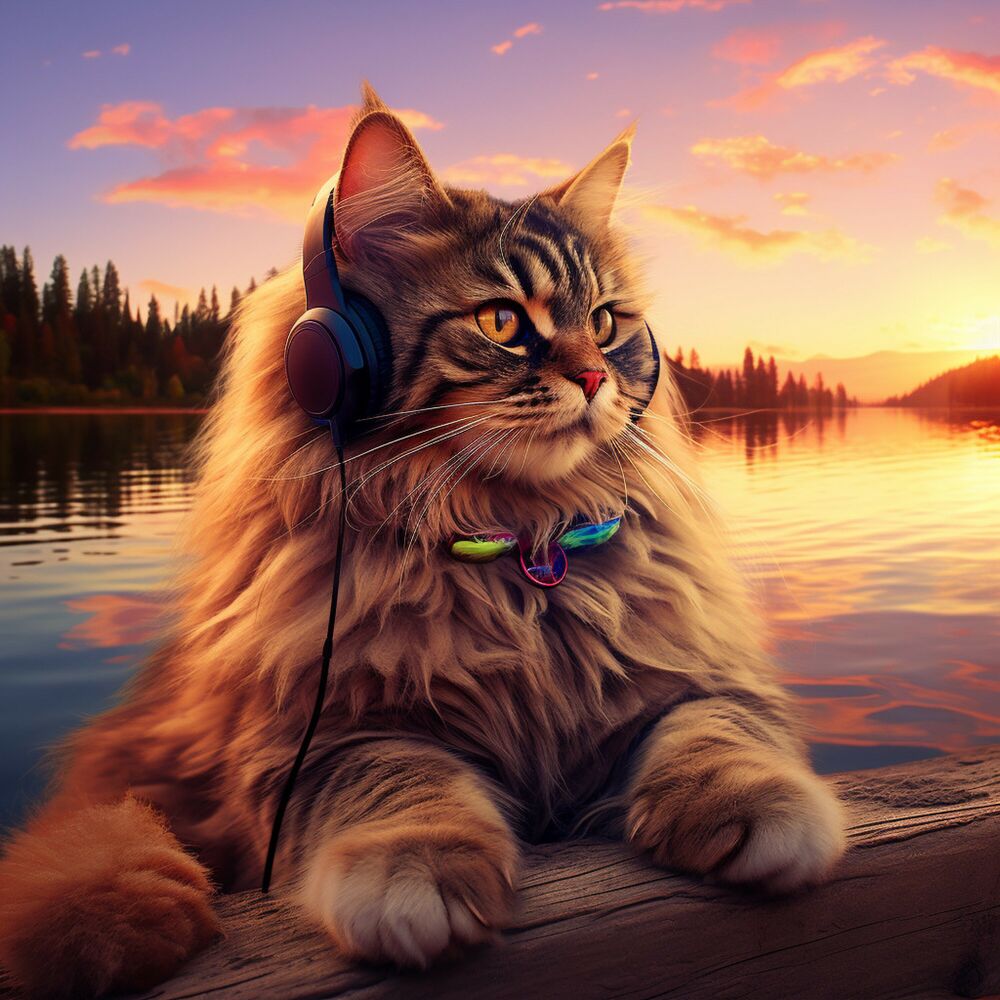 Picture of Whisker-twitching Harmony: Music in the Waterside Hideaway