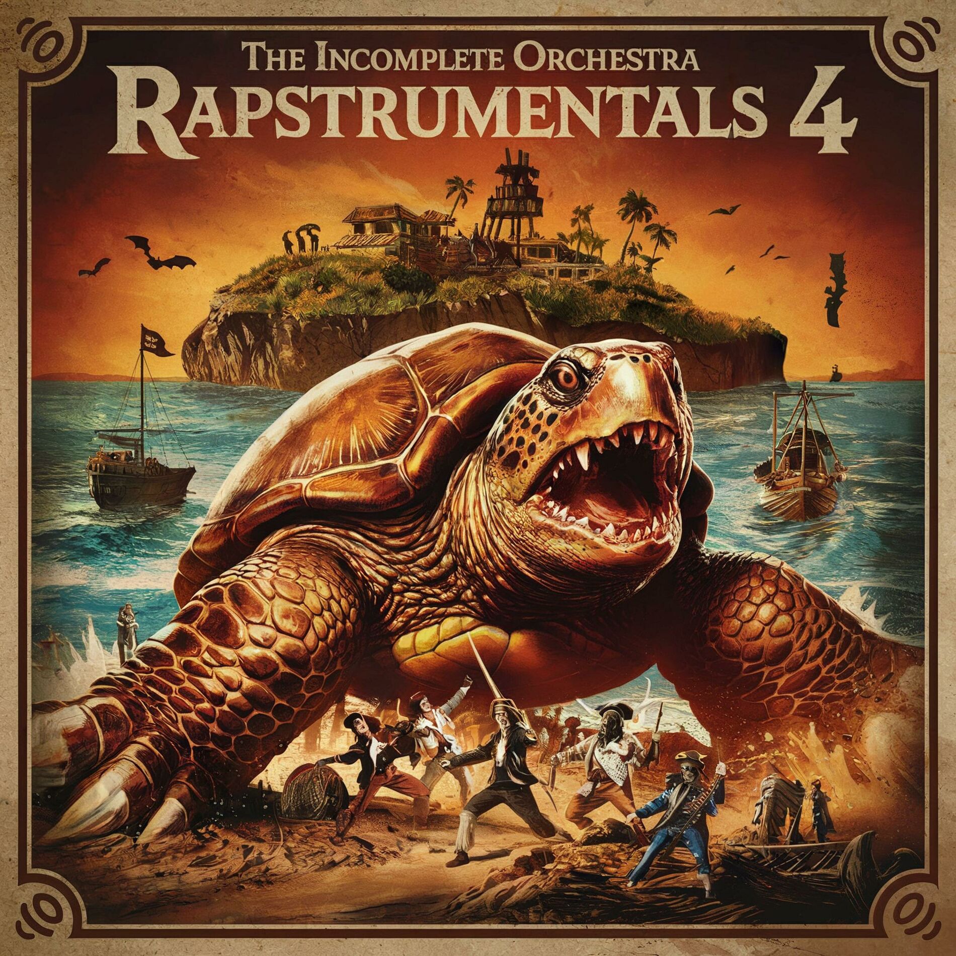 Album cover of Rapstrumentals 4