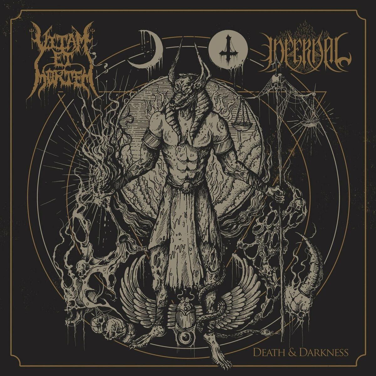 Album cover of Death and Darkness