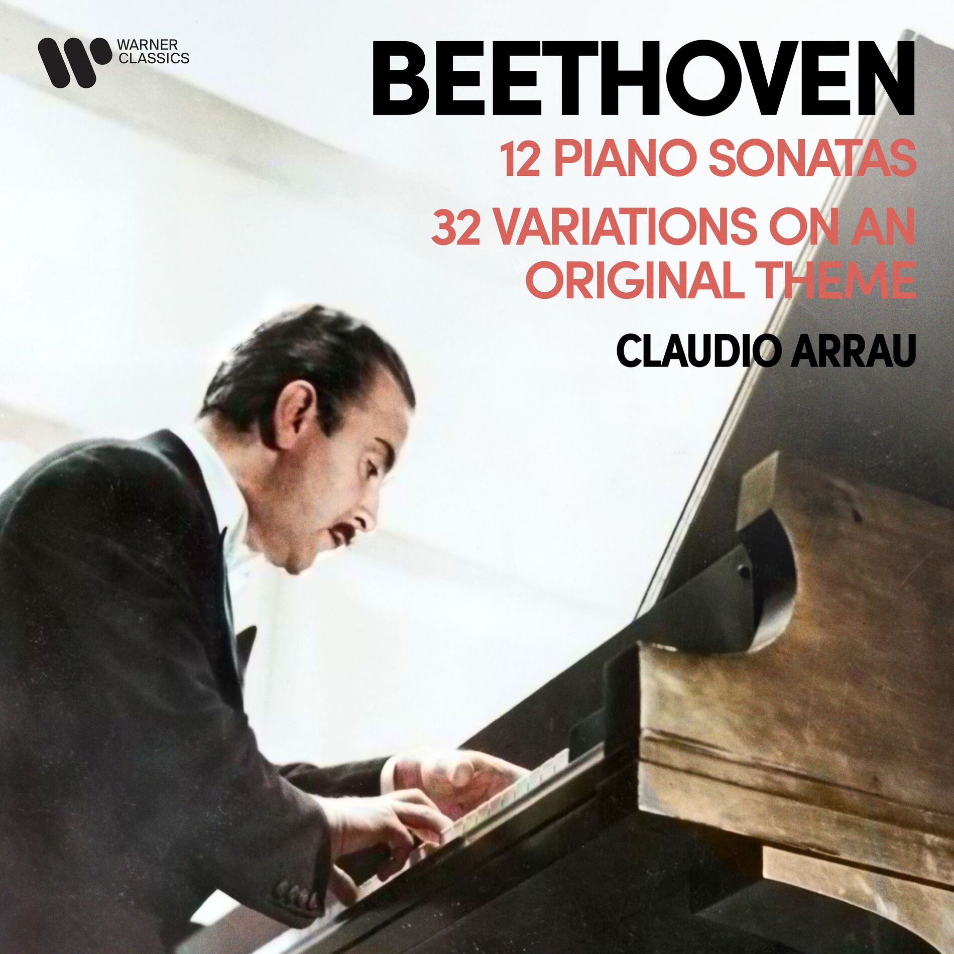 Album cover of Beethoven: 12 Piano Sonatas & 32 Variations on an Original Theme