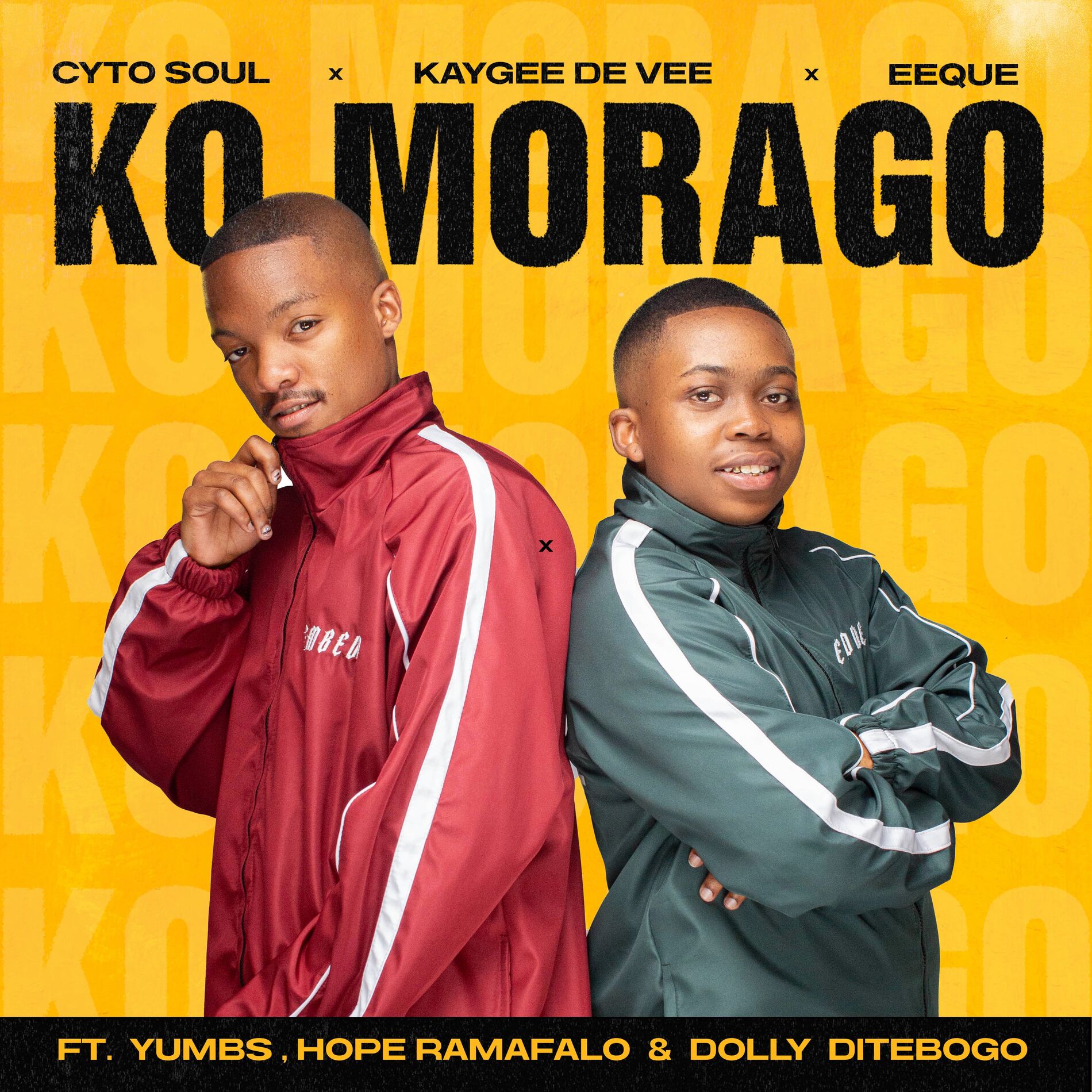 Album cover of Ko Morago (feat. Yumbs, Hope Ramafalo, Dolly Ditebogo)