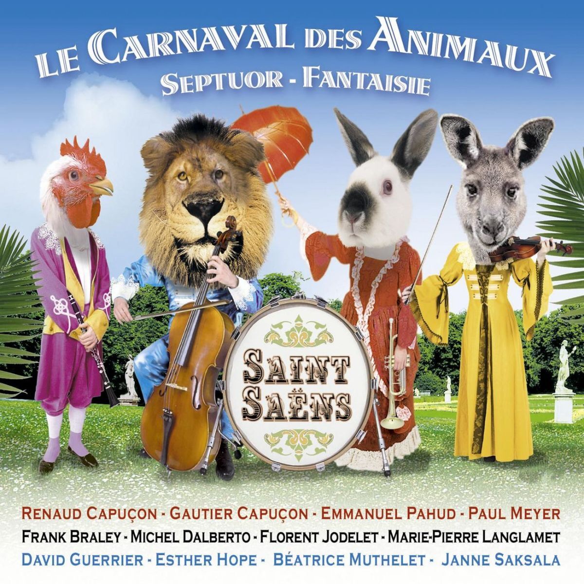 Album cover of Saint-Saëns: Le carnaval des animaux, Septuor & Fantaisie