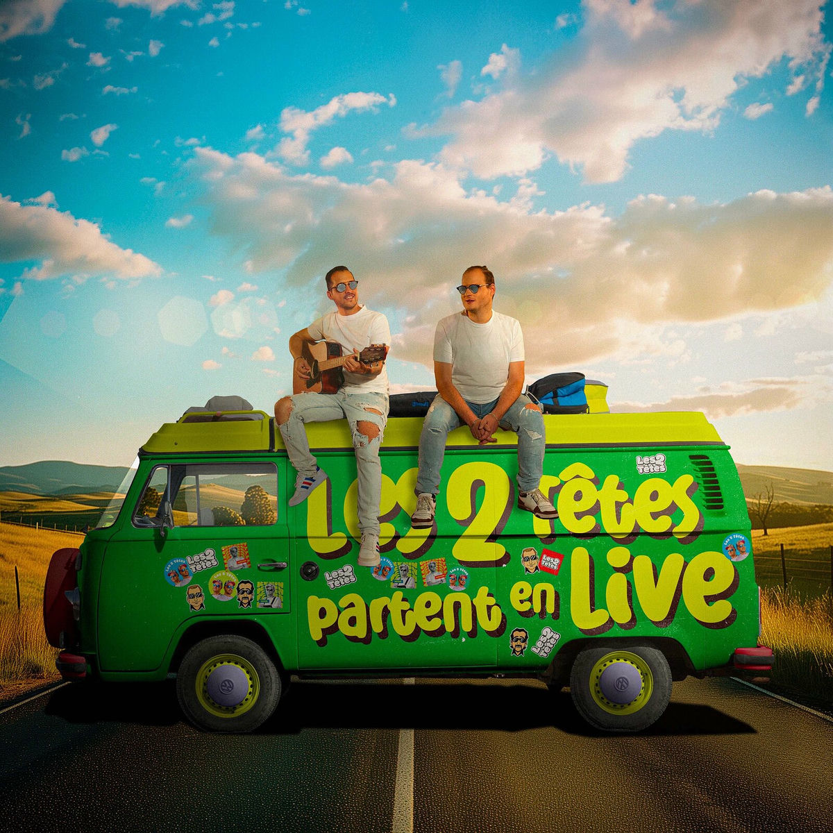 Album cover of Les 2 têtes partent en live