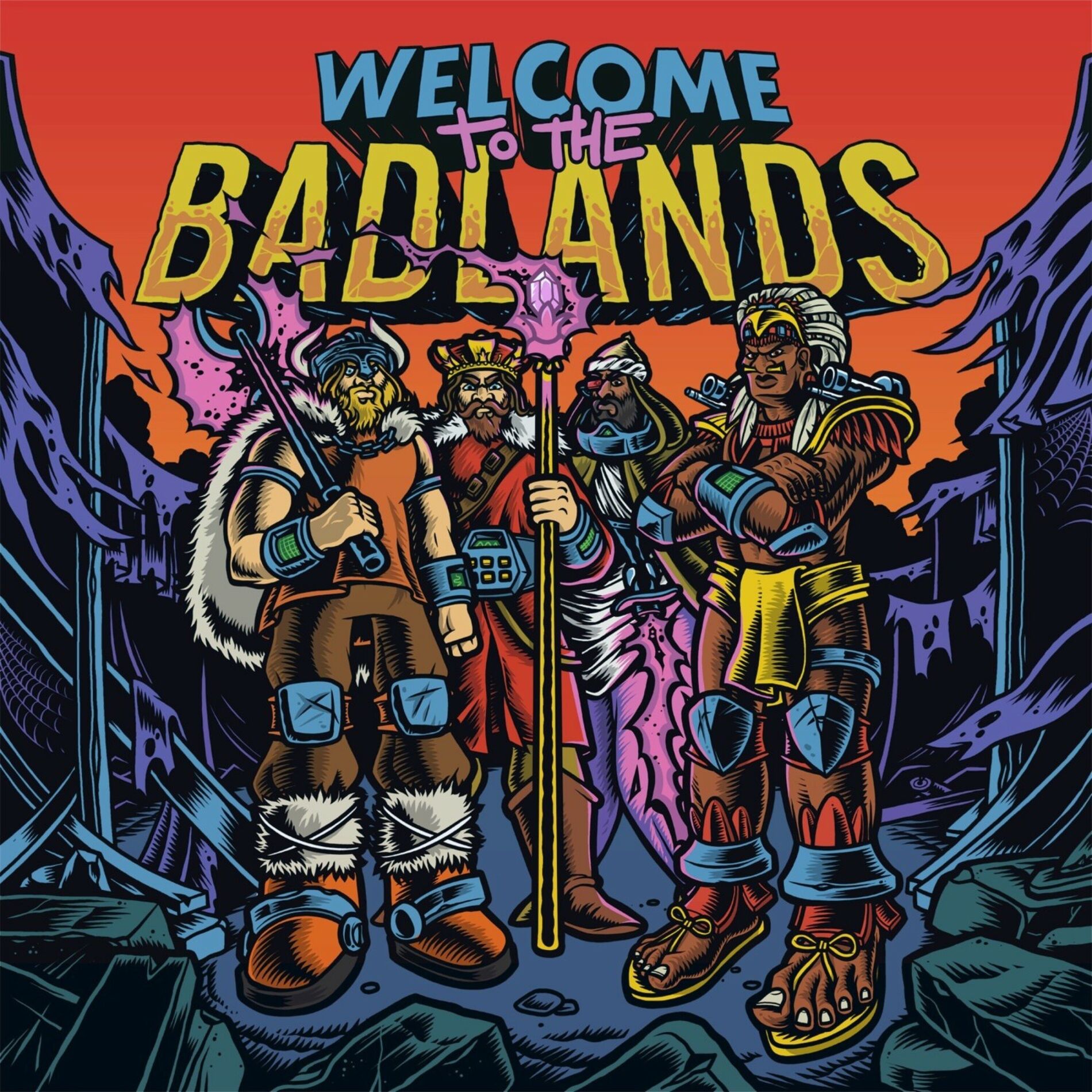 Album cover of Welcome to The Badlands