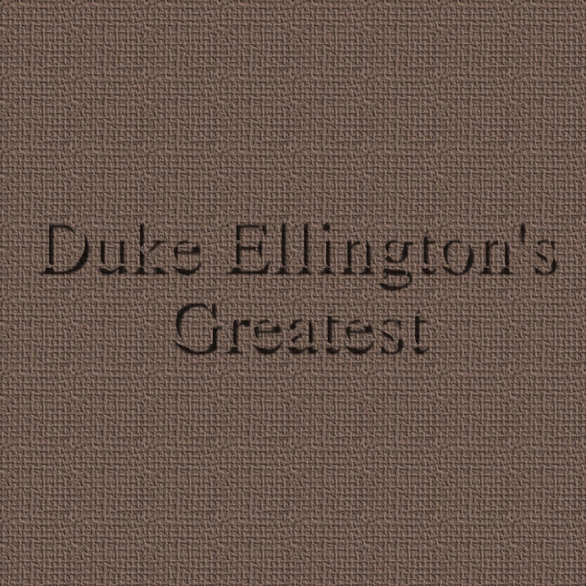 Album cover of Duke Ellington's Greatest