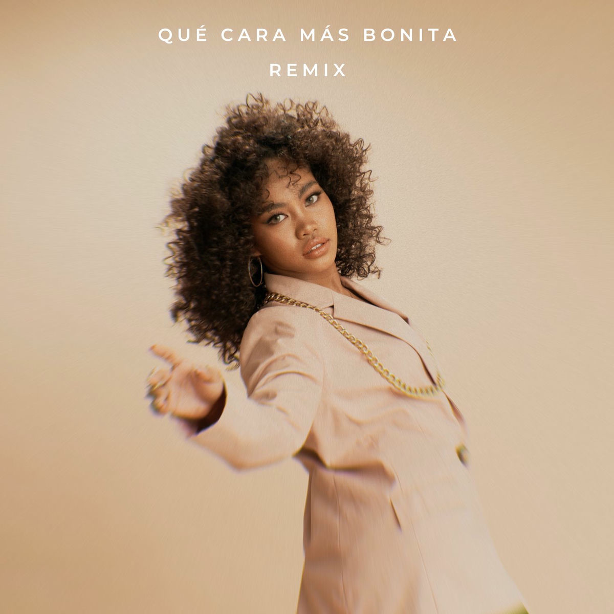 Album cover of Qué Cara Más Bonita (Remix)