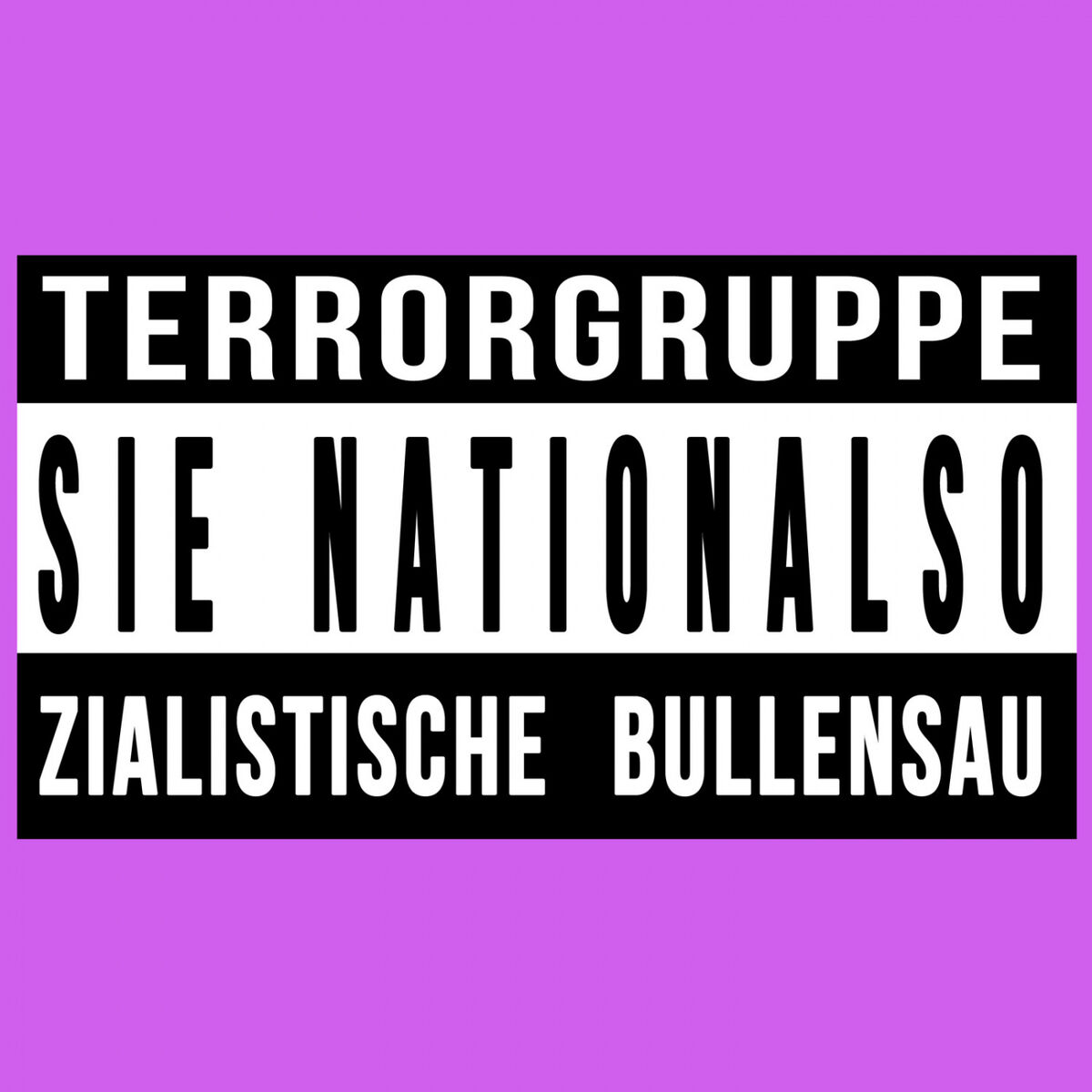 Album cover of Sie nationalsozialistische Bullensau