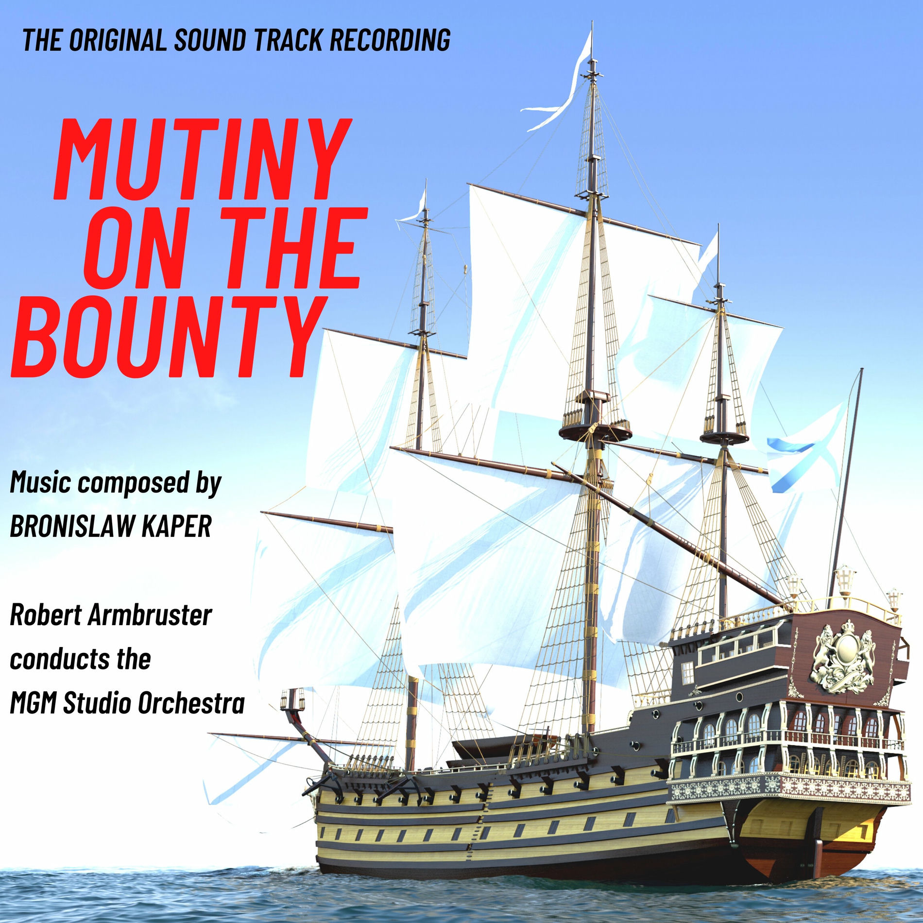 Album cover of Mutiny on the Bounty (Original Motion Picture Soundtrack)