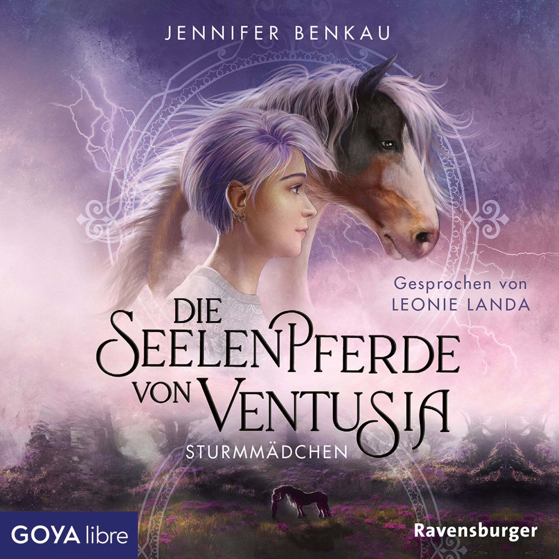 Album cover of Die Seelenpferde von Ventusia. Sturmmädchen [Band 3 (Ungekürzt)]