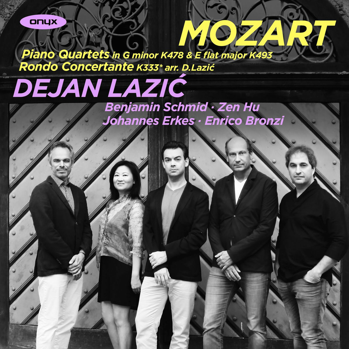 Album cover of Mozart: Piano Quartet No. 1 / Piano Quartet No. 2