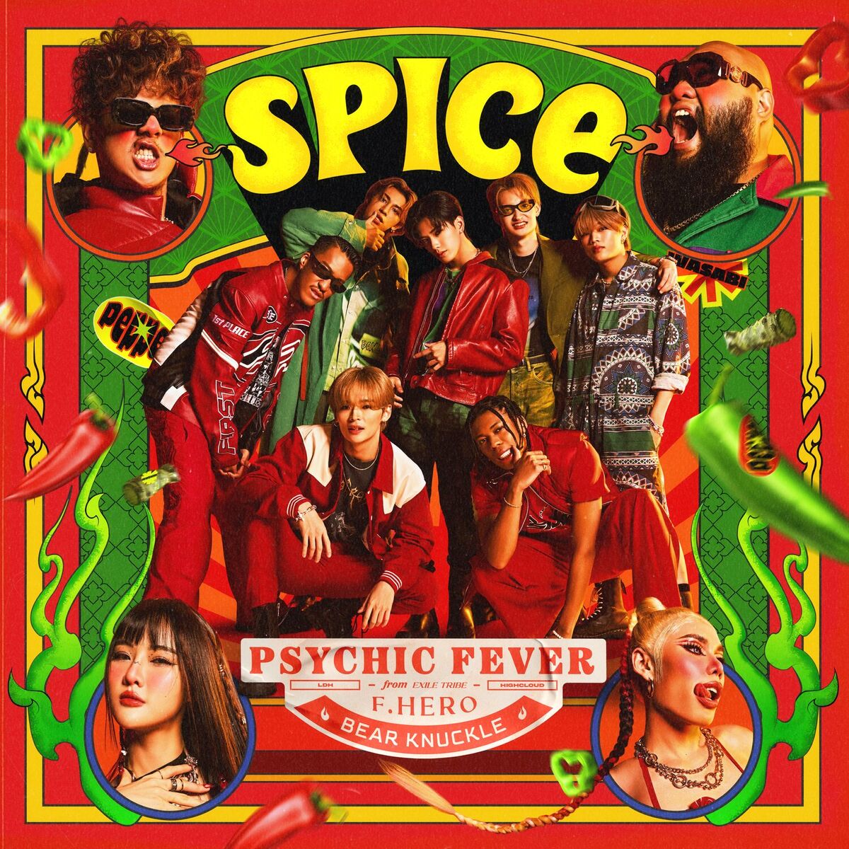 Album cover of SPICE feat. F.HERO & BEAR KNUCKLE