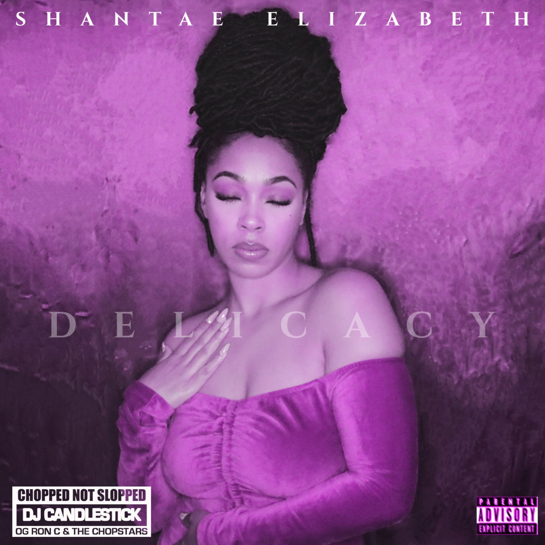Album cover of DELICACY (feat. DJ Candlestick, OG Ron C & The Chopstars) [ChopNotSlop Remix]