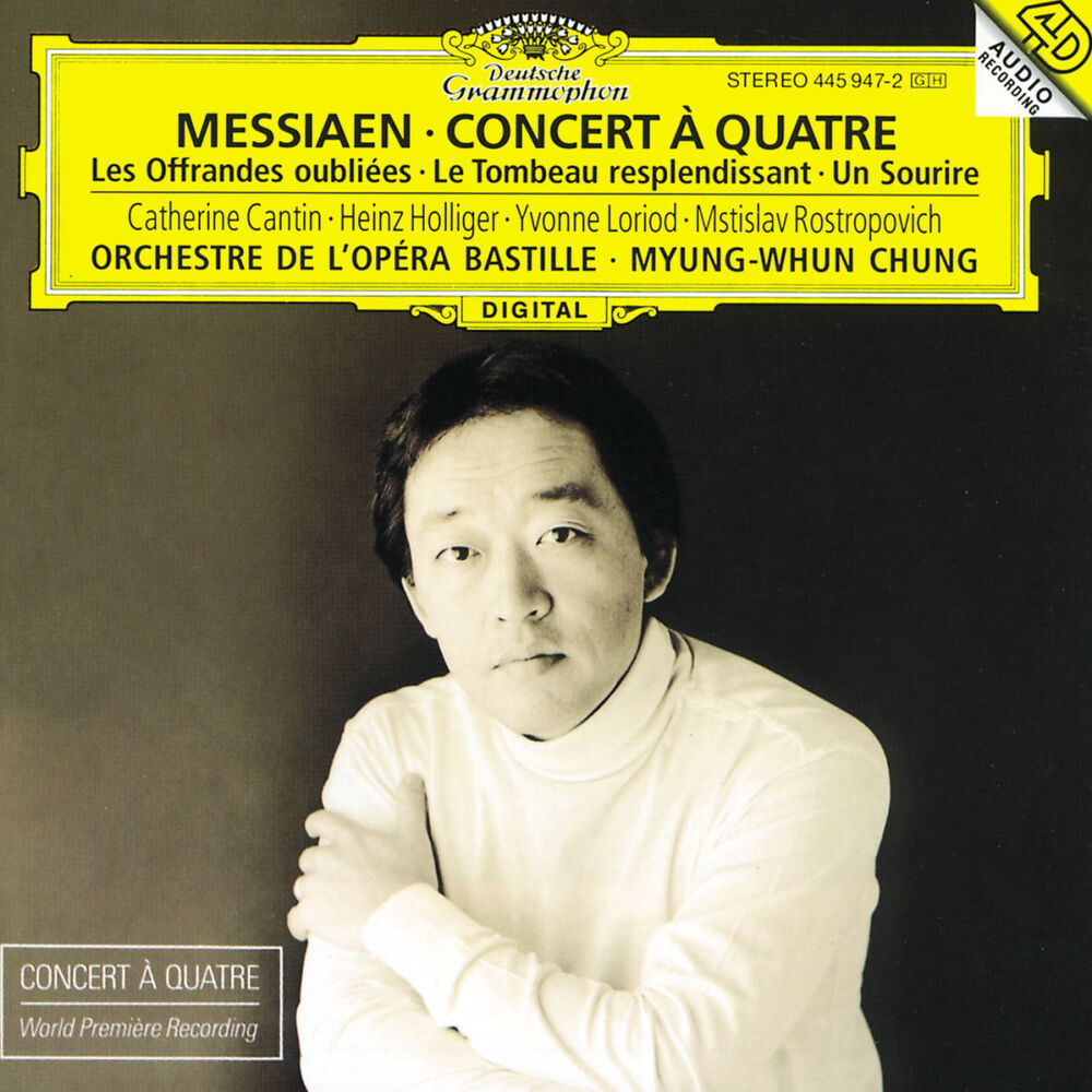 Picture of Messiaen: Concert à quatre / Les Offrandes oubliées / Le Tombeau resplendissant / Un Sourire
