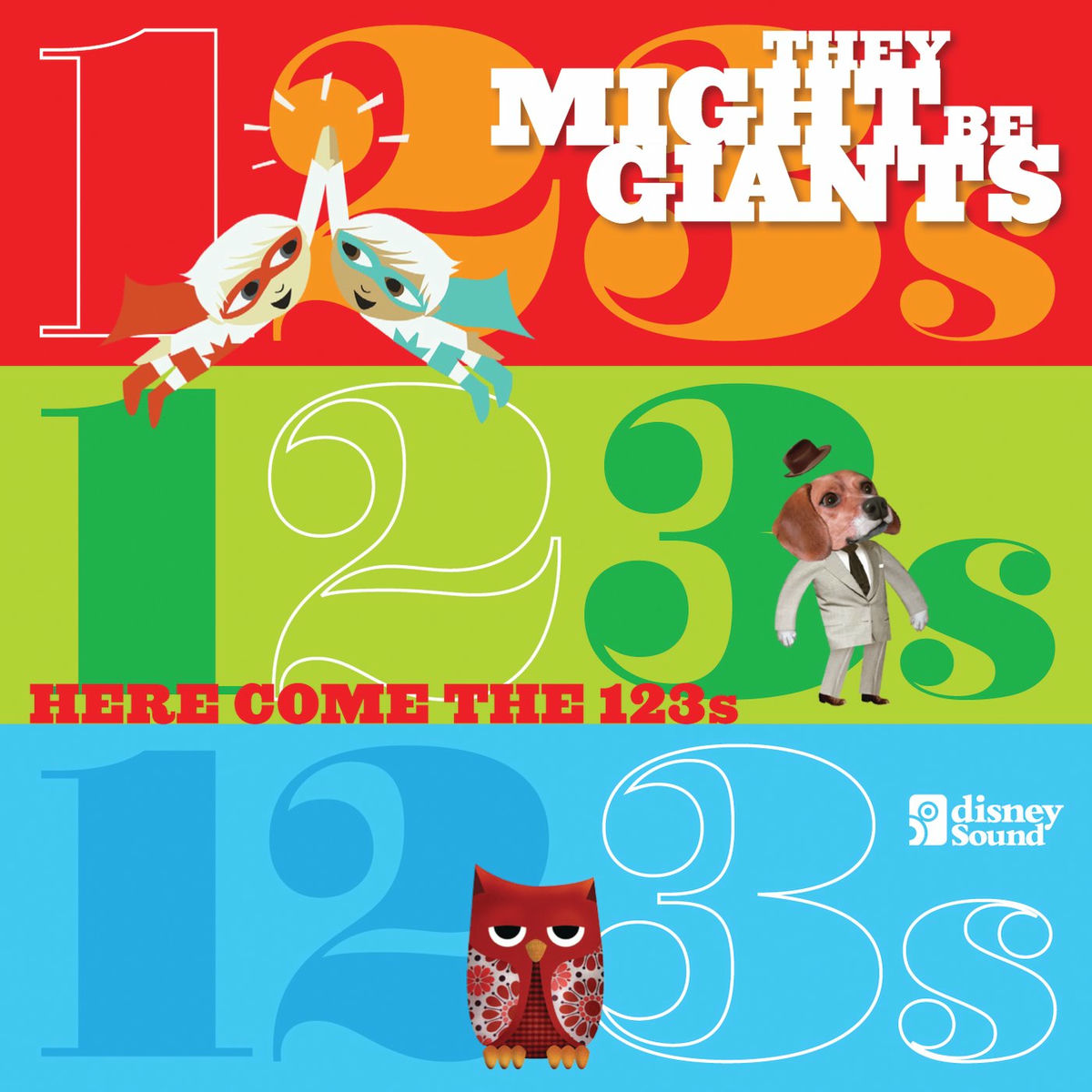 Album cover of Here Come the 123s