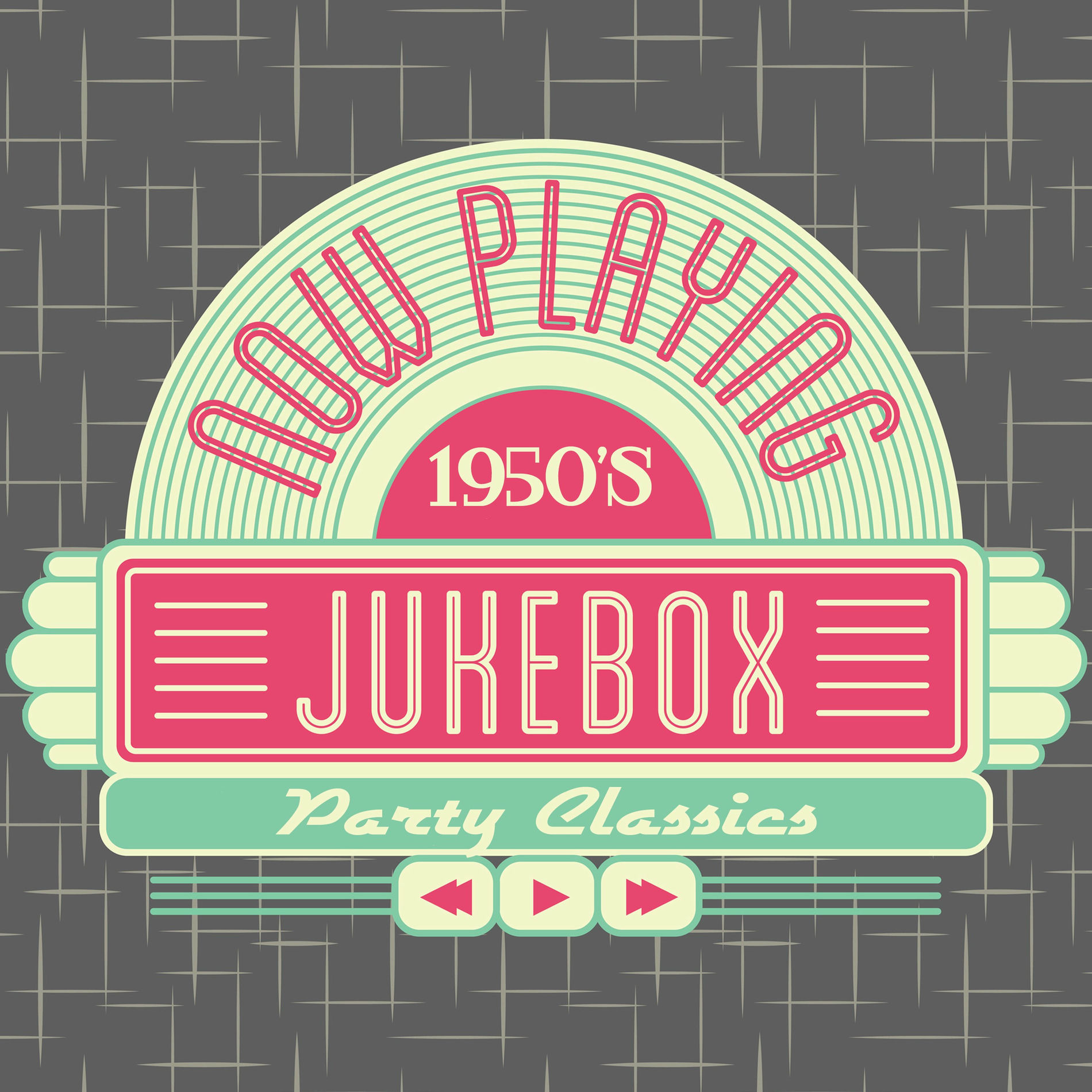 Album cover of 1950's Jukebox Party Classics