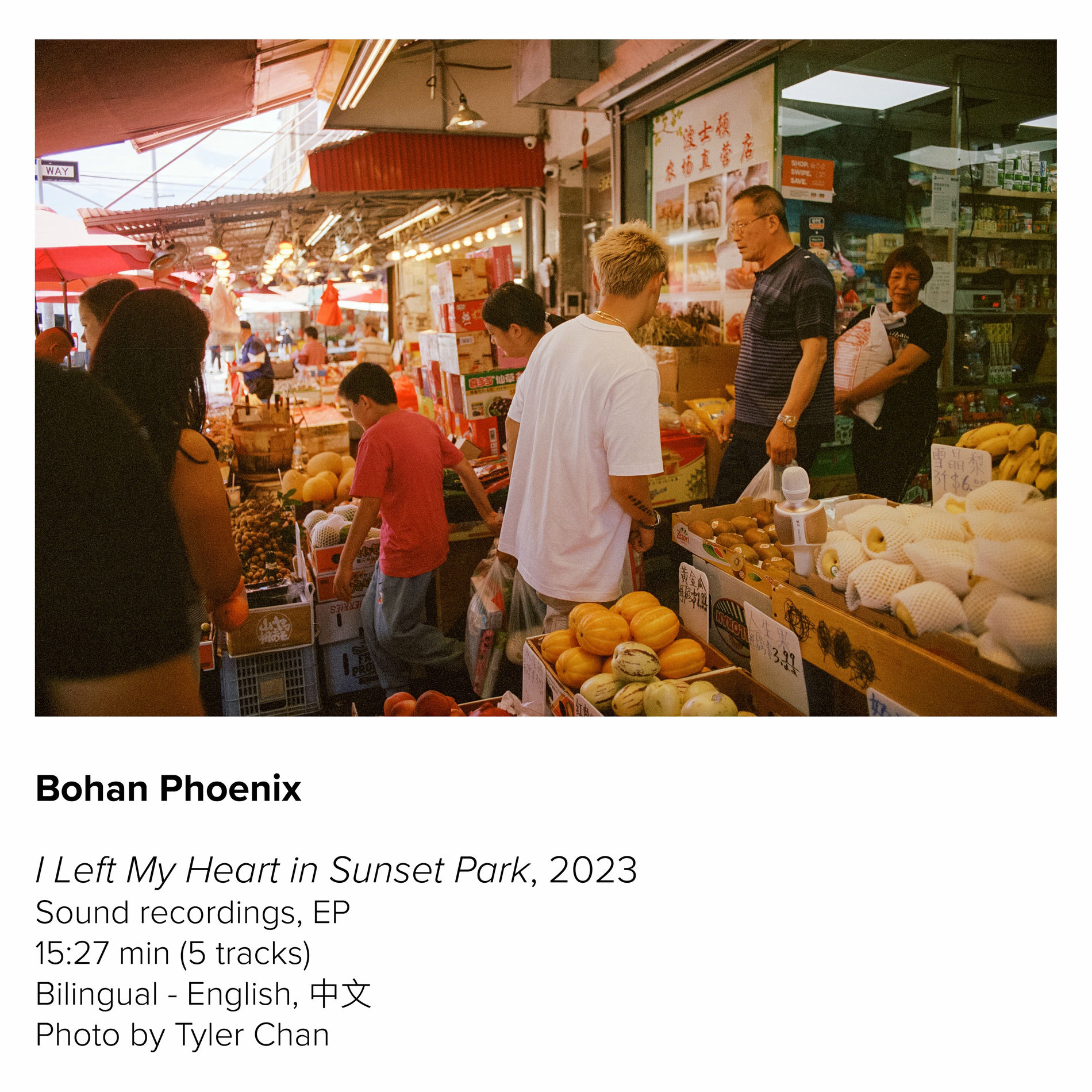 Album cover of I Left My Heart in Sunset Park