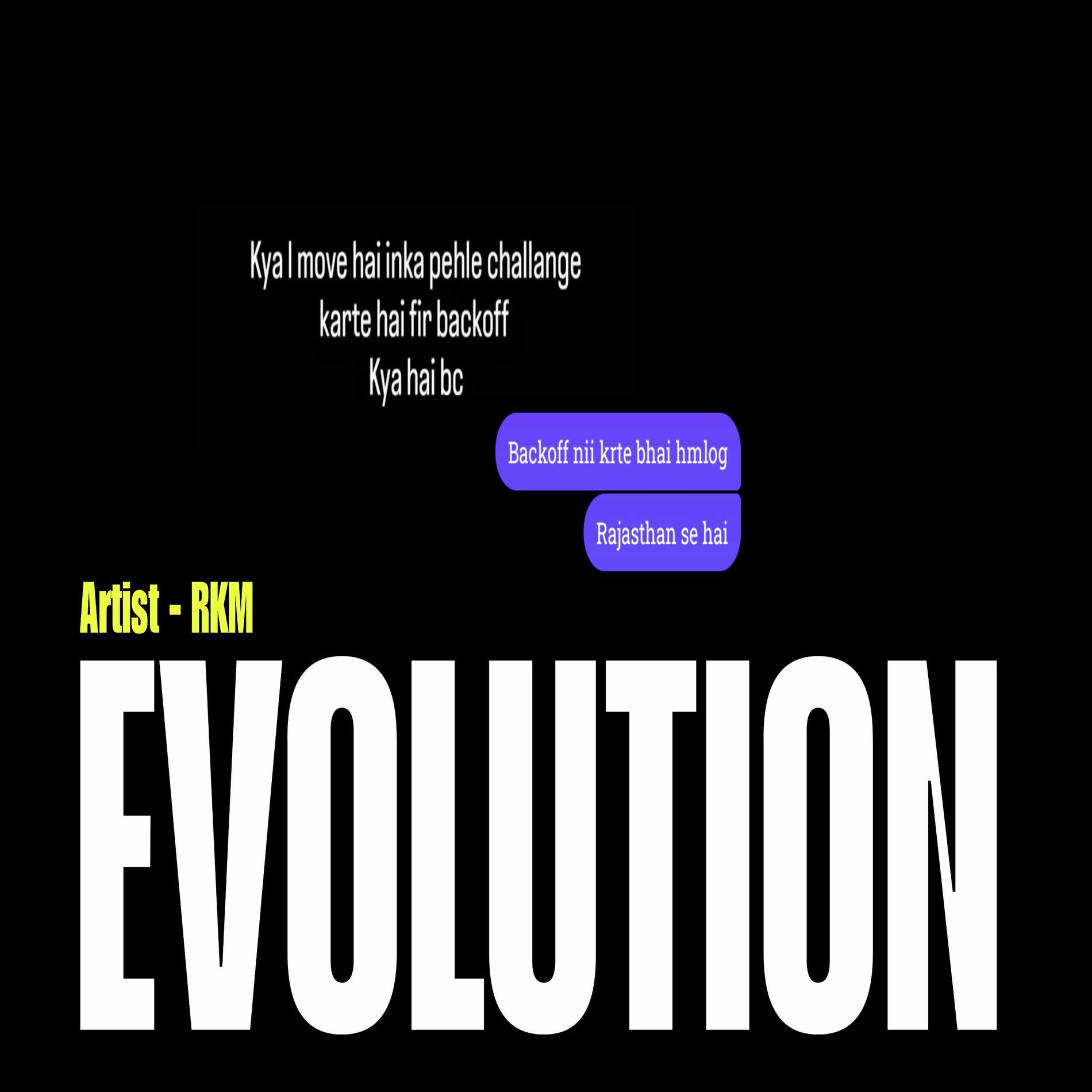 Album cover of Evolution (diss track)