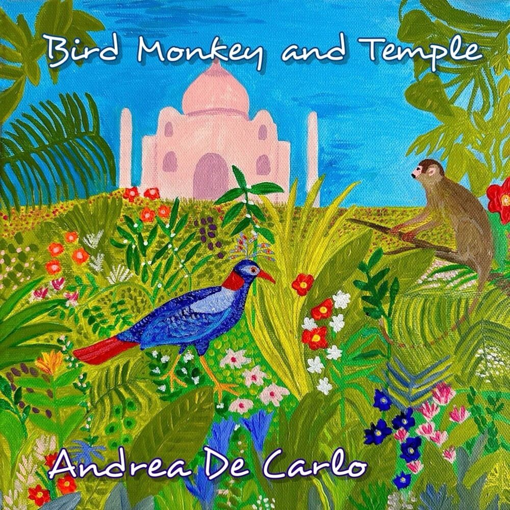 Picture of Bird Monkey and Temple