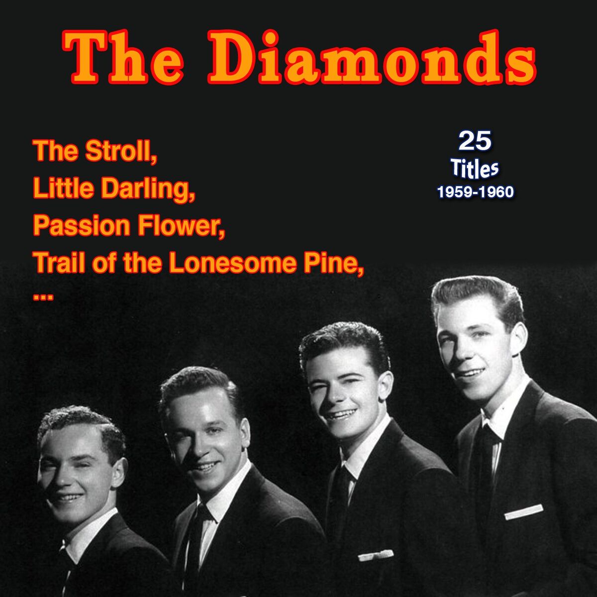 Album cover of The Diamonds: Passion Flower (25 Titles: 1959-1960)