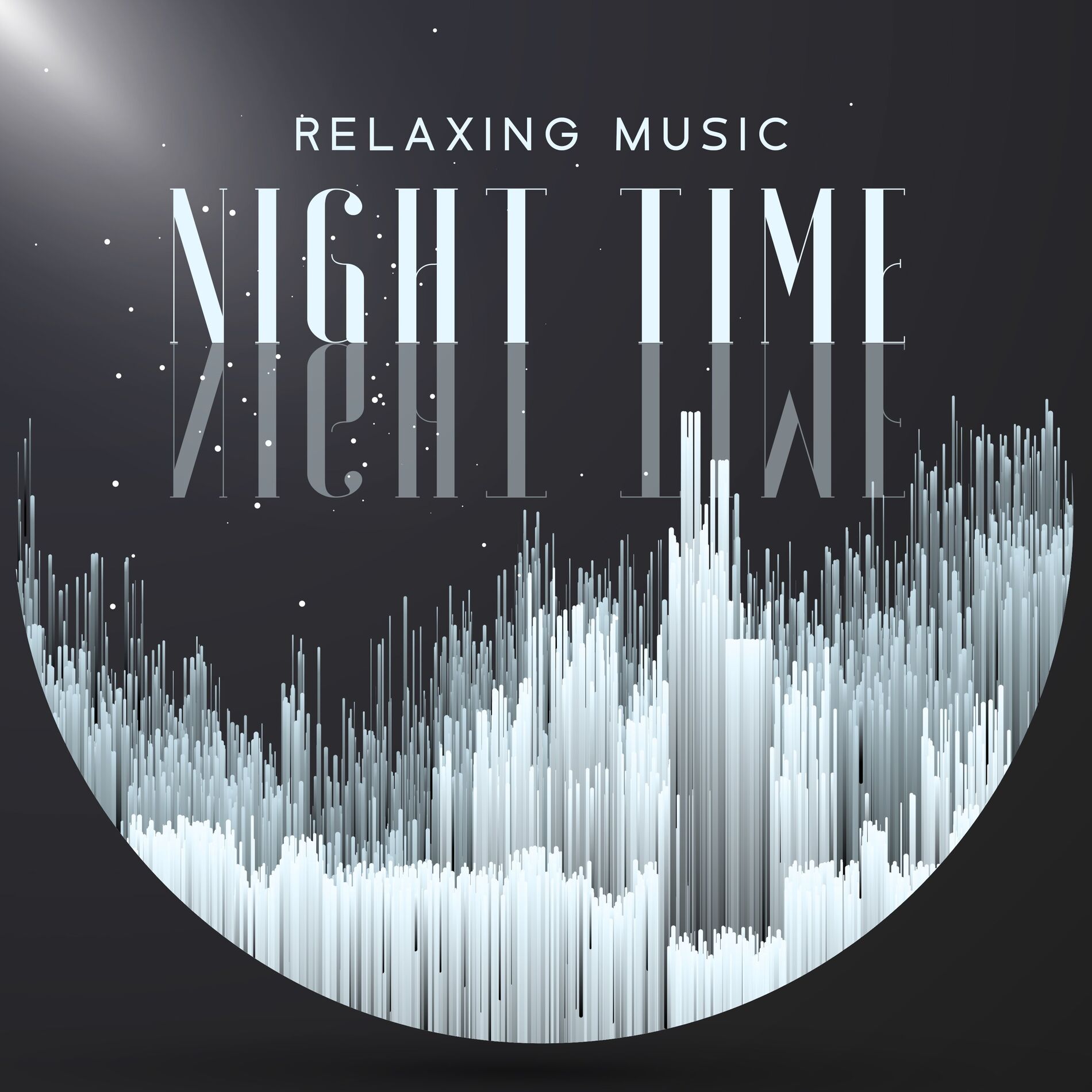 Album cover of Relaxing Music. Pleasant Night Time, Soothing Sounds Before Sleep
