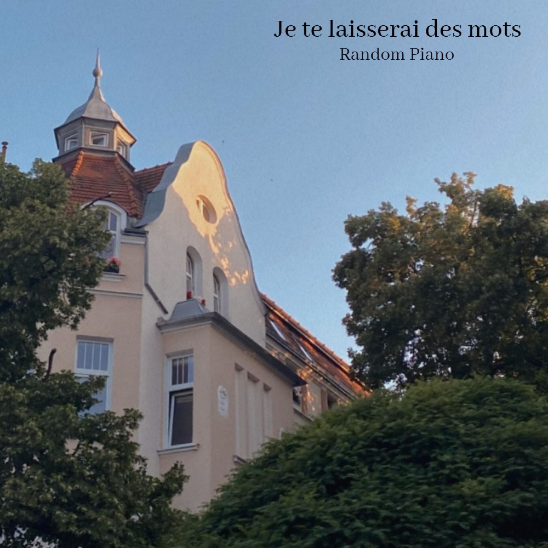 Album cover of Je te laisserai des mots