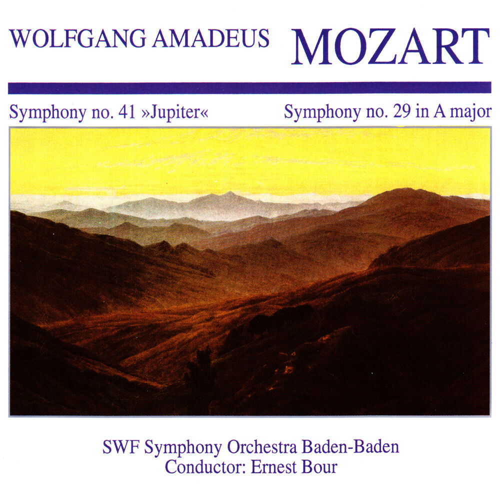 Picture of Wolfgang Amedeus Mozart: Symphony No. 41 "Jupiter" · Symphony No. 29 in a Major