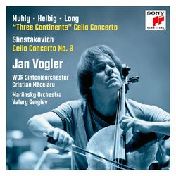 Cover of Muhly/Helbig/Long: Three Continents, Shostakovich: Cello Concerto No. 2
