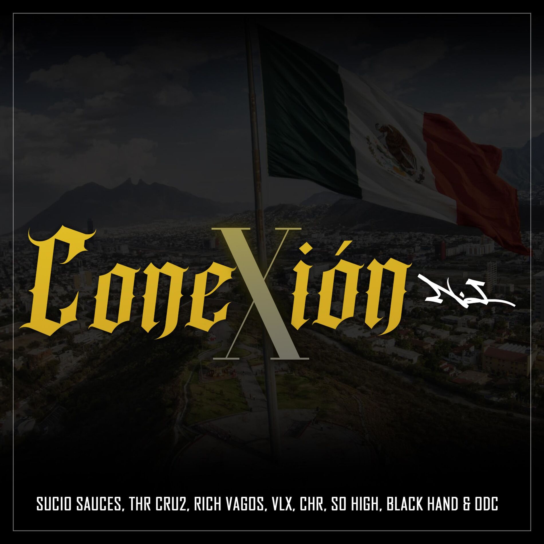 Album cover of Conexión NL (feat. Doble P Ache Ene, Alvarado Calavera, Teeam Revolver, Miss Ganjah, Xmex, Shaggy Loko, OG Santana & Jase ODC)