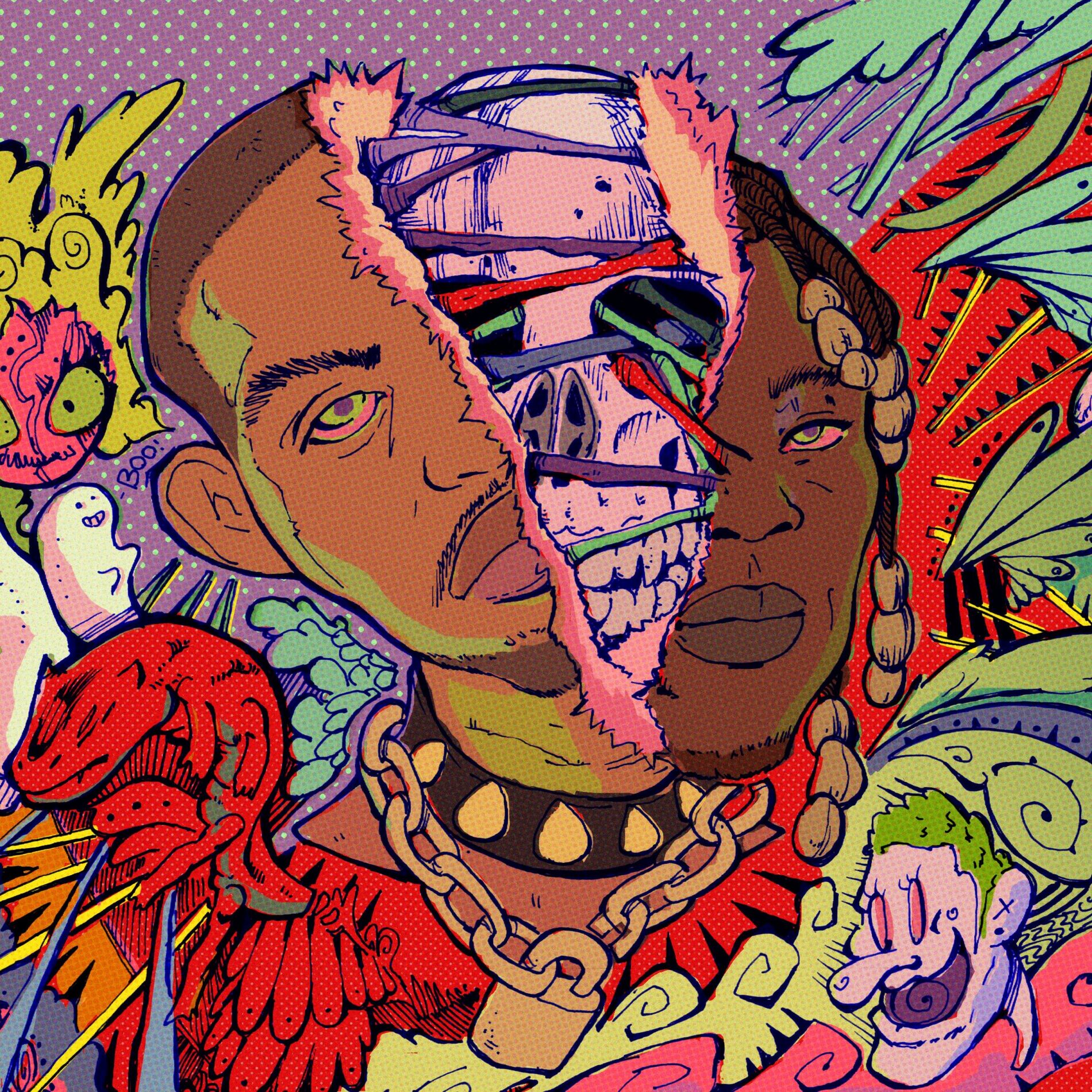 Album cover of Attached (feat. Theophilus London)