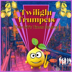 Cover of Twilight Trumpets over NY’s Times Square