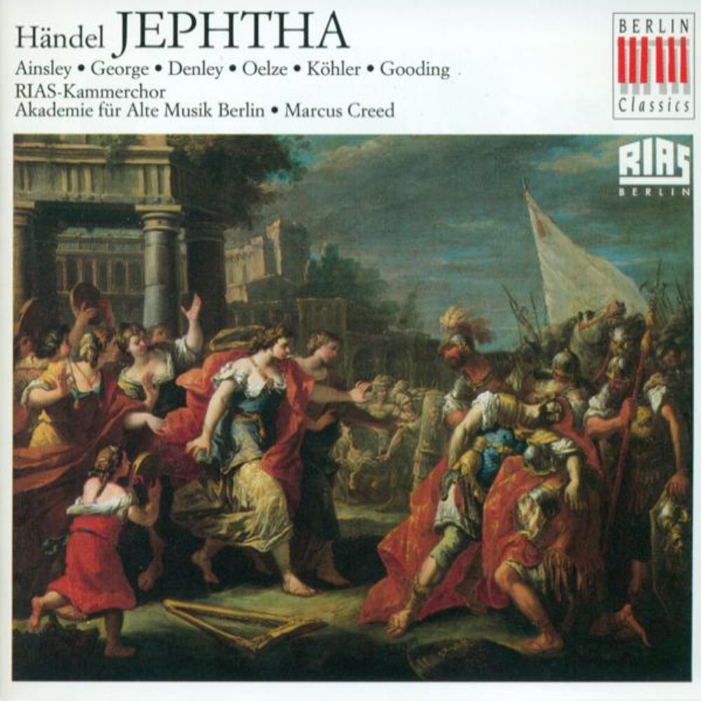 Picture of HANDEL, G.F.: Jephtha [Oratorio] (Ainsley)