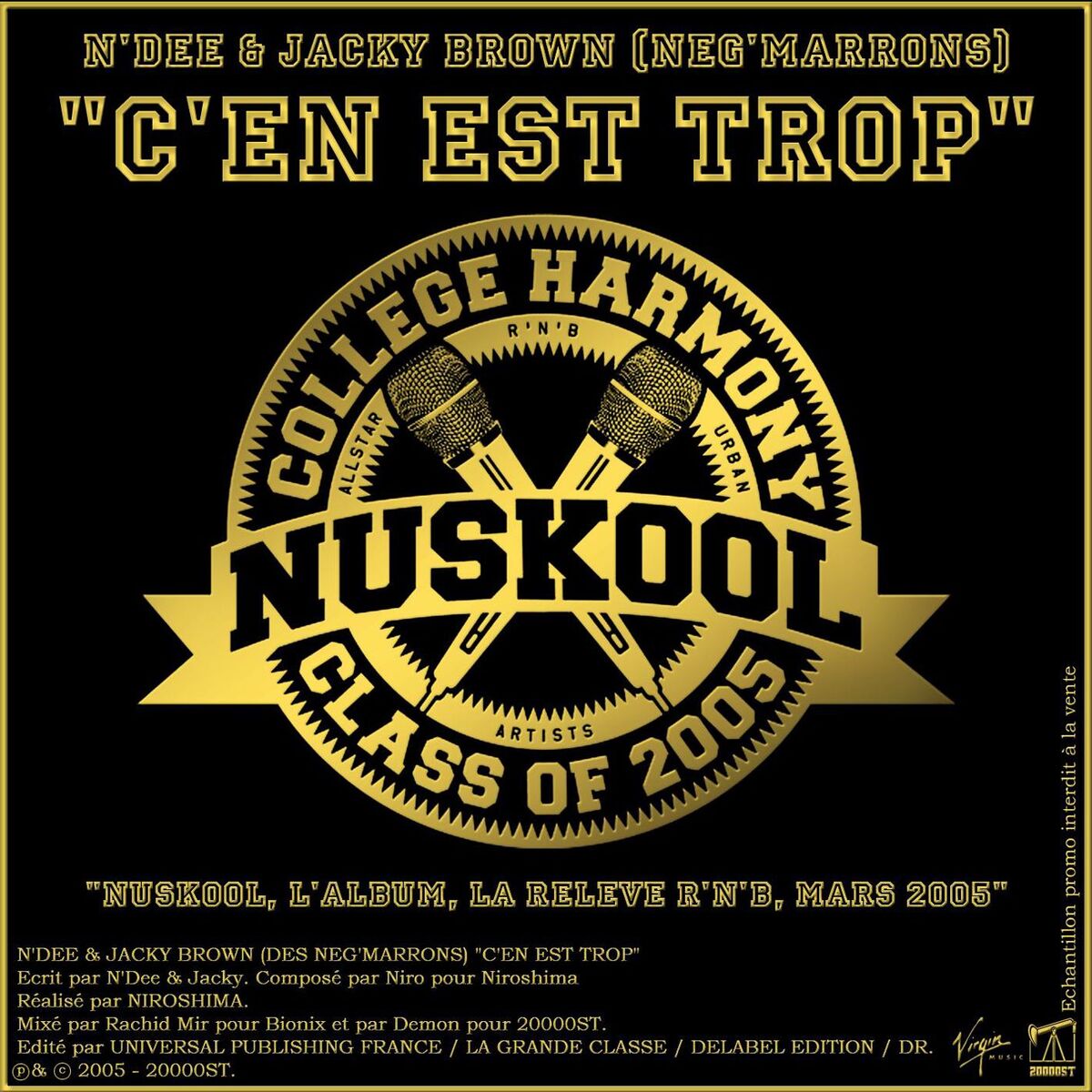 Album cover of C'en est trop