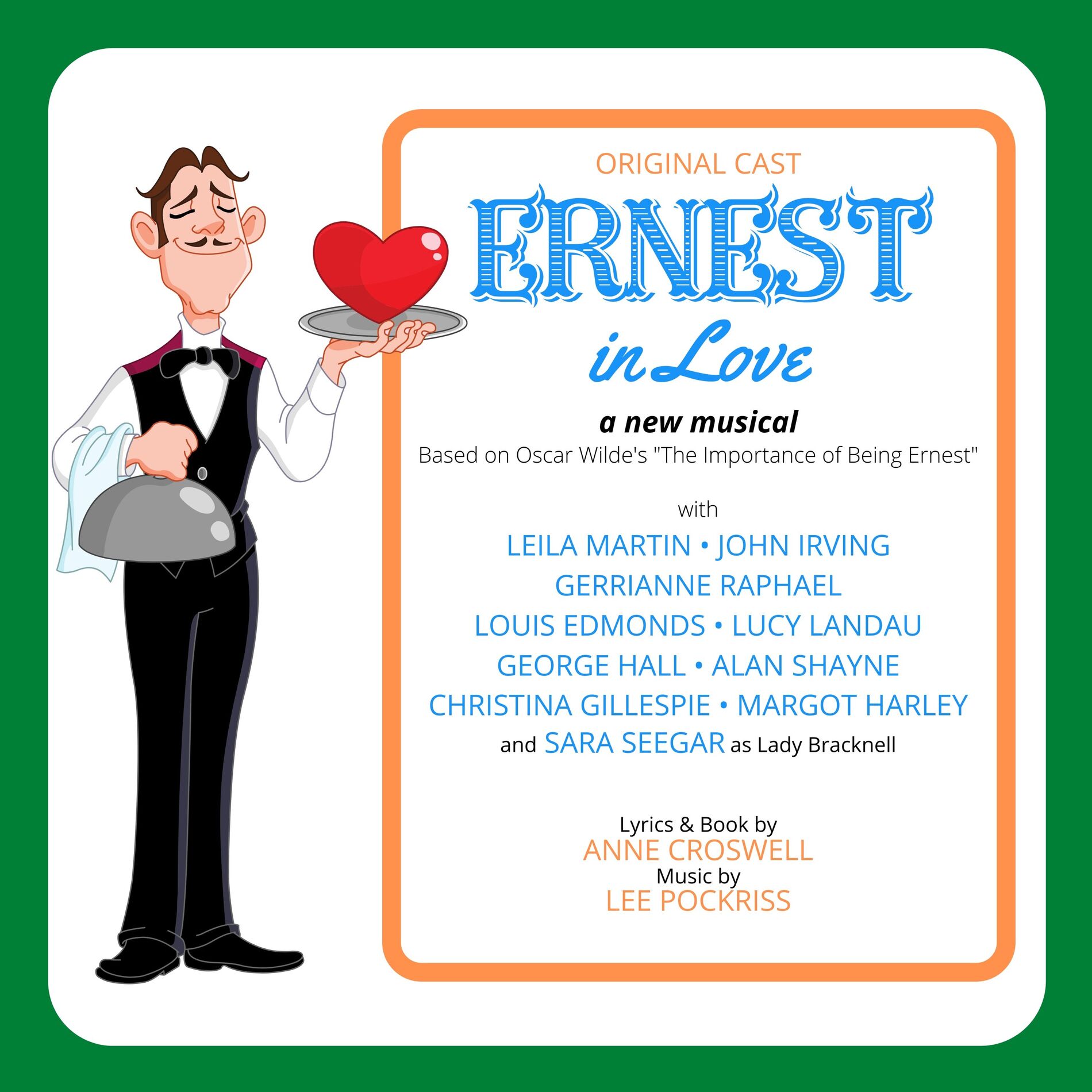 Album cover of Ernest in Love (Original Cast Recording)