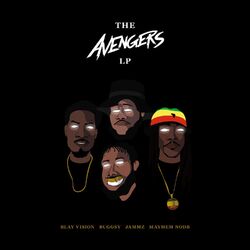 Cover of The Avengers LP