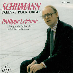 Cover of Schumann : L'Œuvre pour orgue