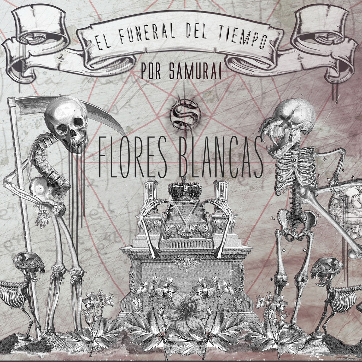 Album cover of El Funeral del Tiempo: Flores Blancas