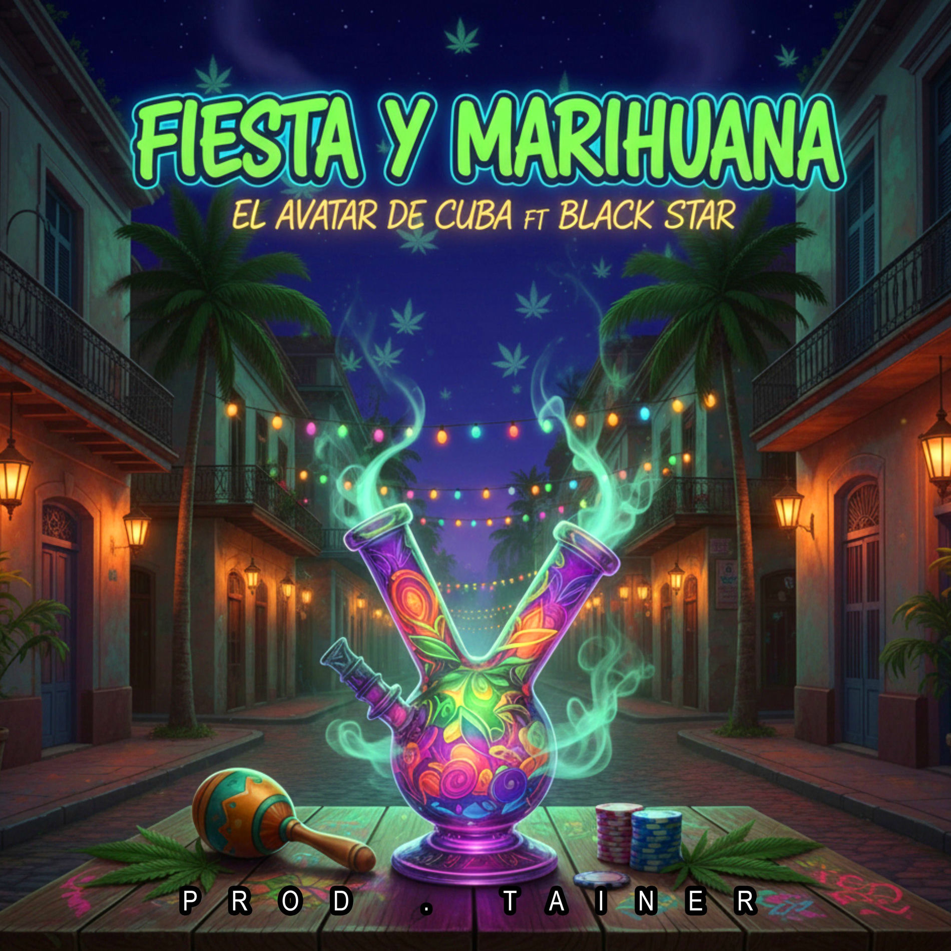 Album cover of Fiesta y Marihuana