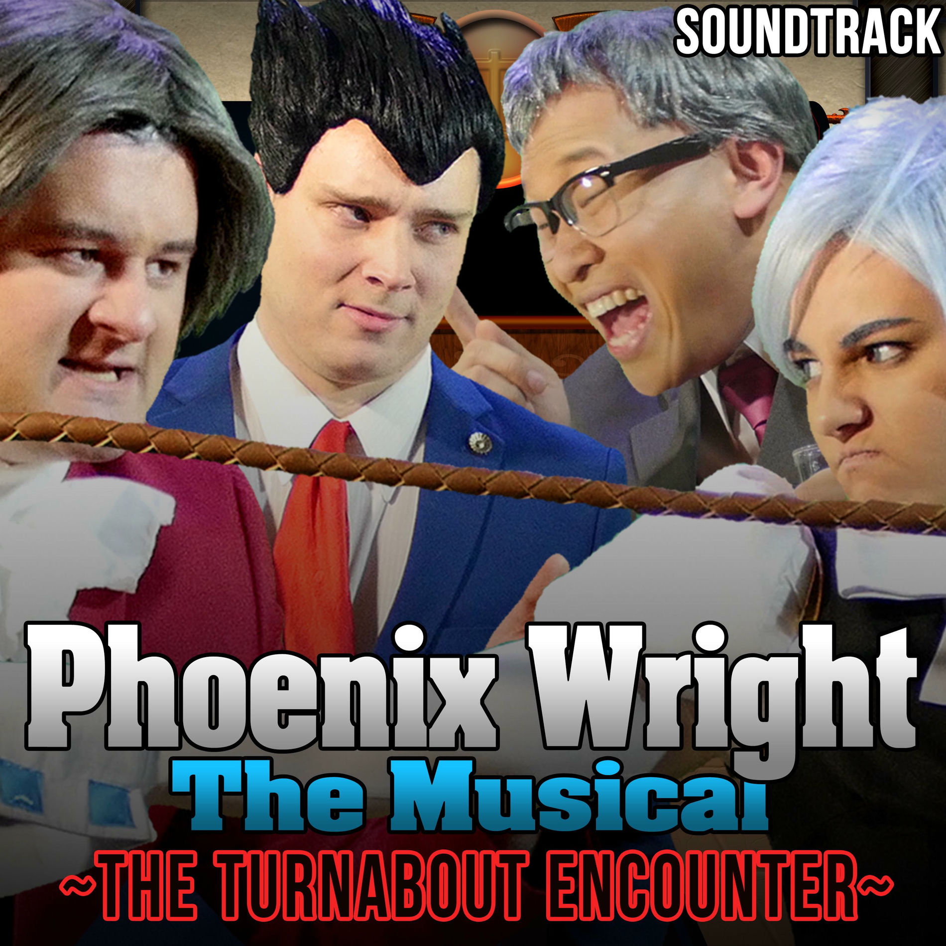 Album cover of Phoenix Wright the Musical: the Turnabout Encounter (Soundtrack)