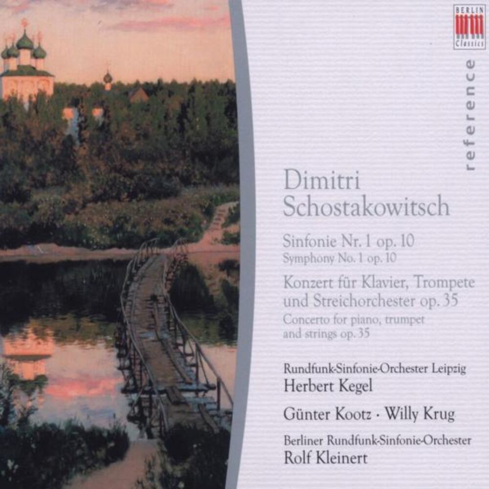 Picture of Schostakowitsch: Symphony No. 1 & Piano Concerto No. 1
