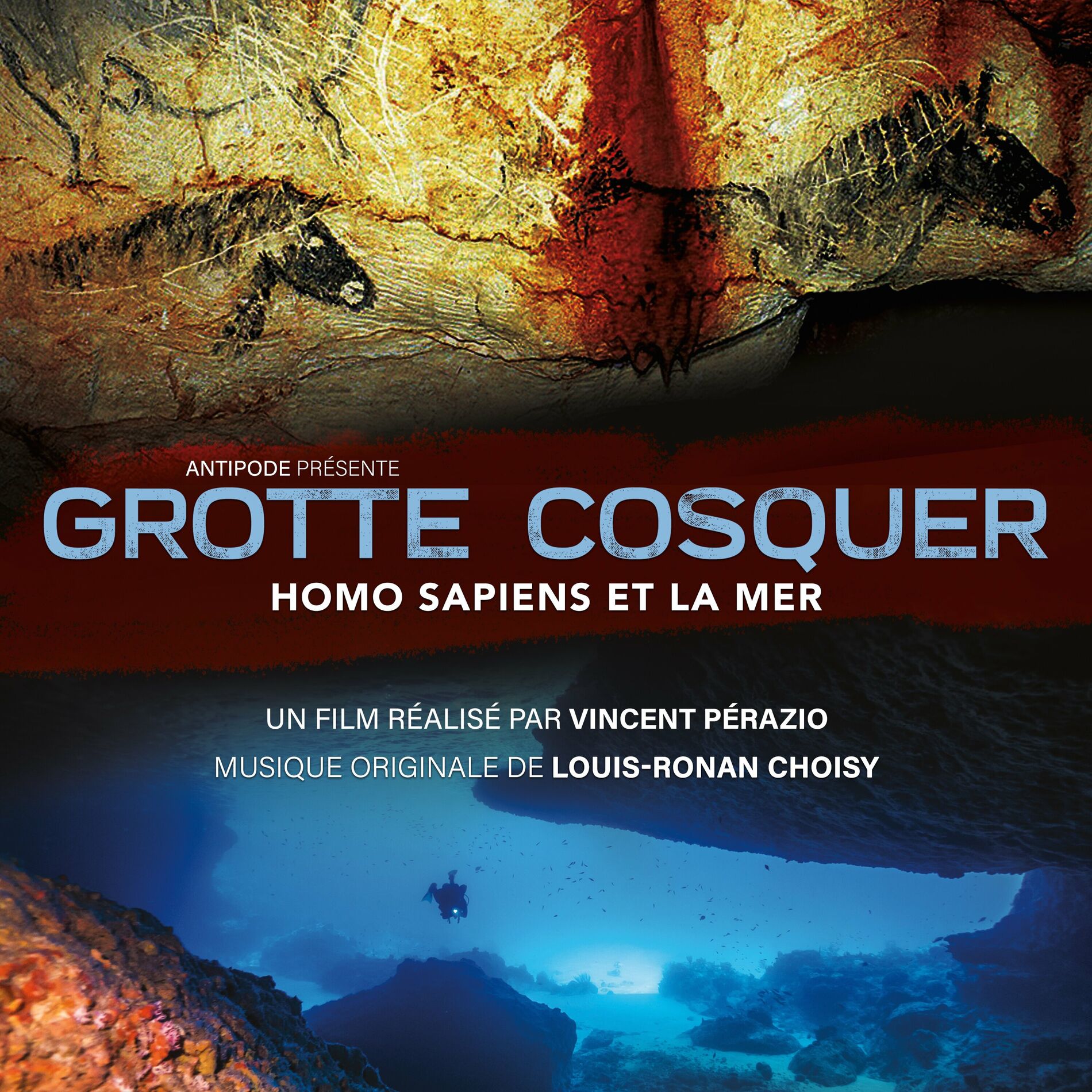 Album cover of Grotte Cosquer, Homo sapiens et la mer (Bande originale du film)