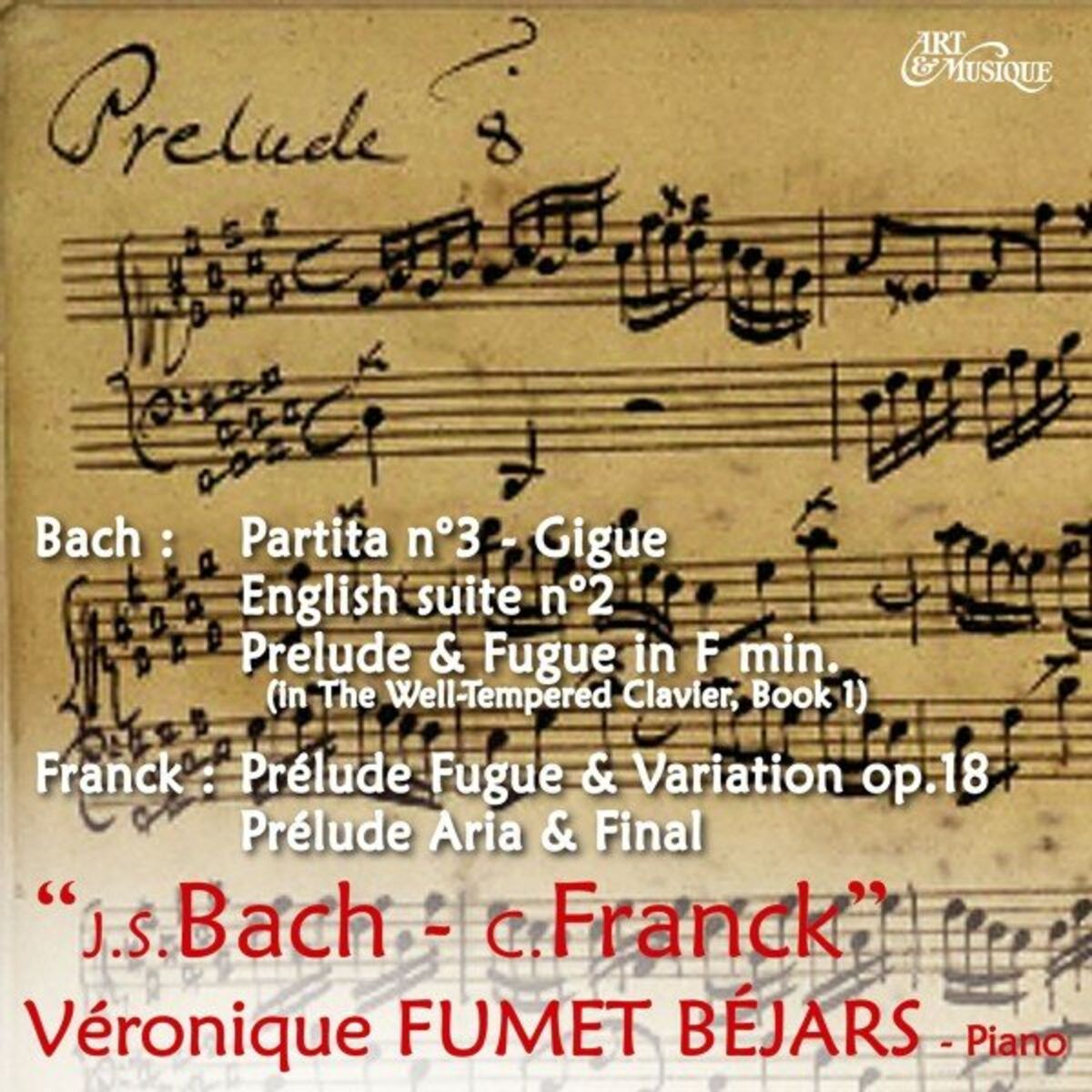 Album cover of Suite anglaise No. 2 en la mineur, BWV 807: I. Prélude