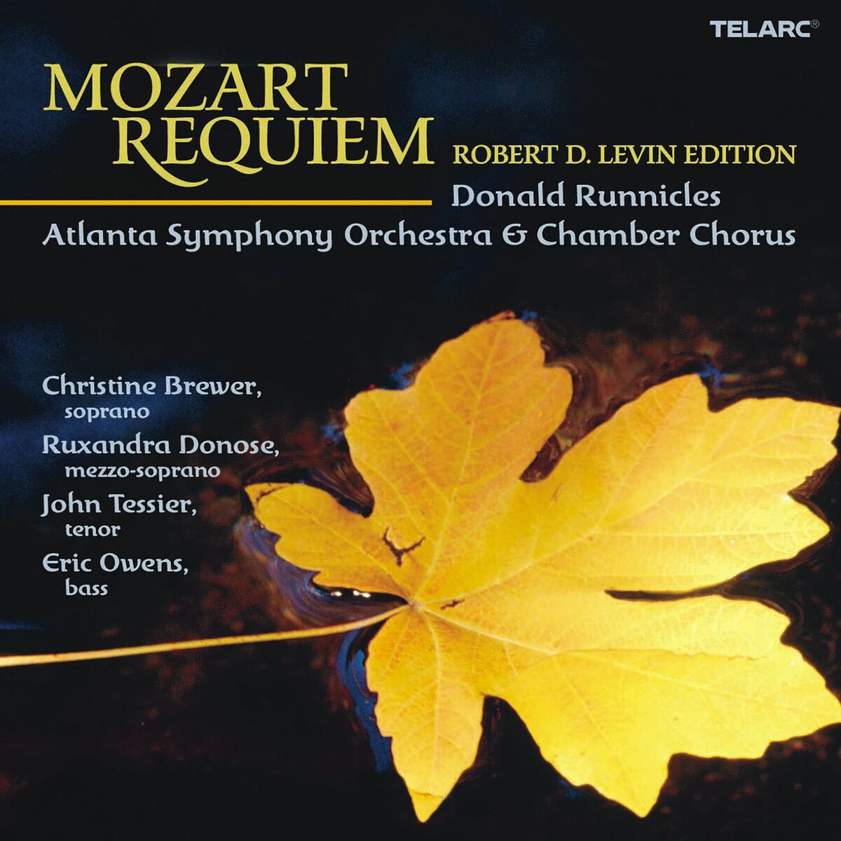 Album cover of Mozart: Requiem in D Minor, K. 626 (Robert D. Levin Edition)