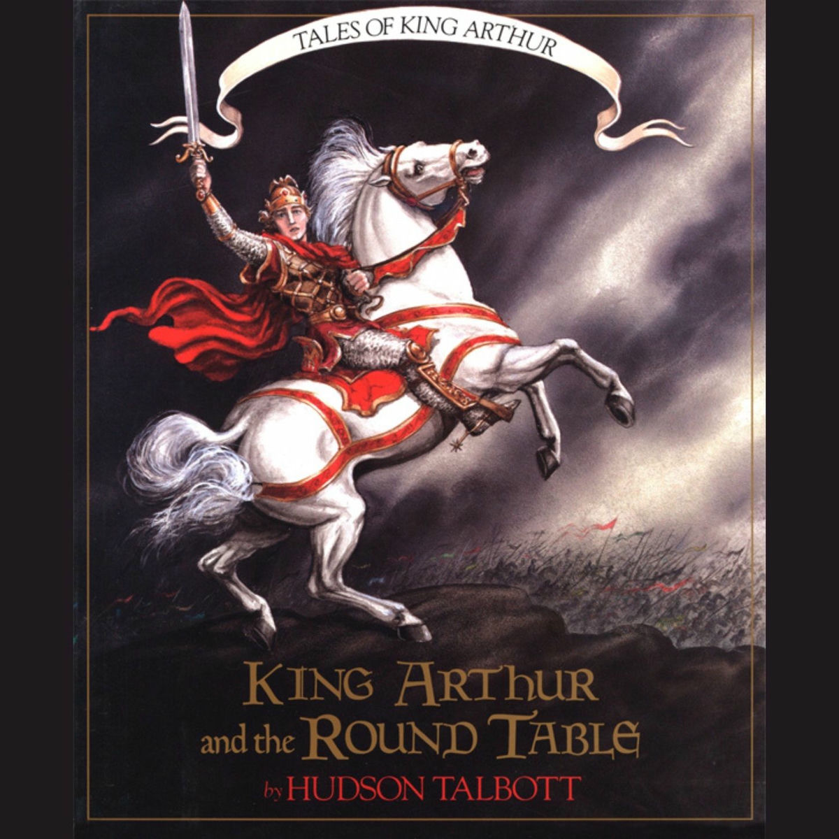 Album cover of King Arthur and the Round Table - Tales of King Arthur, Book 2 (Unabridged)