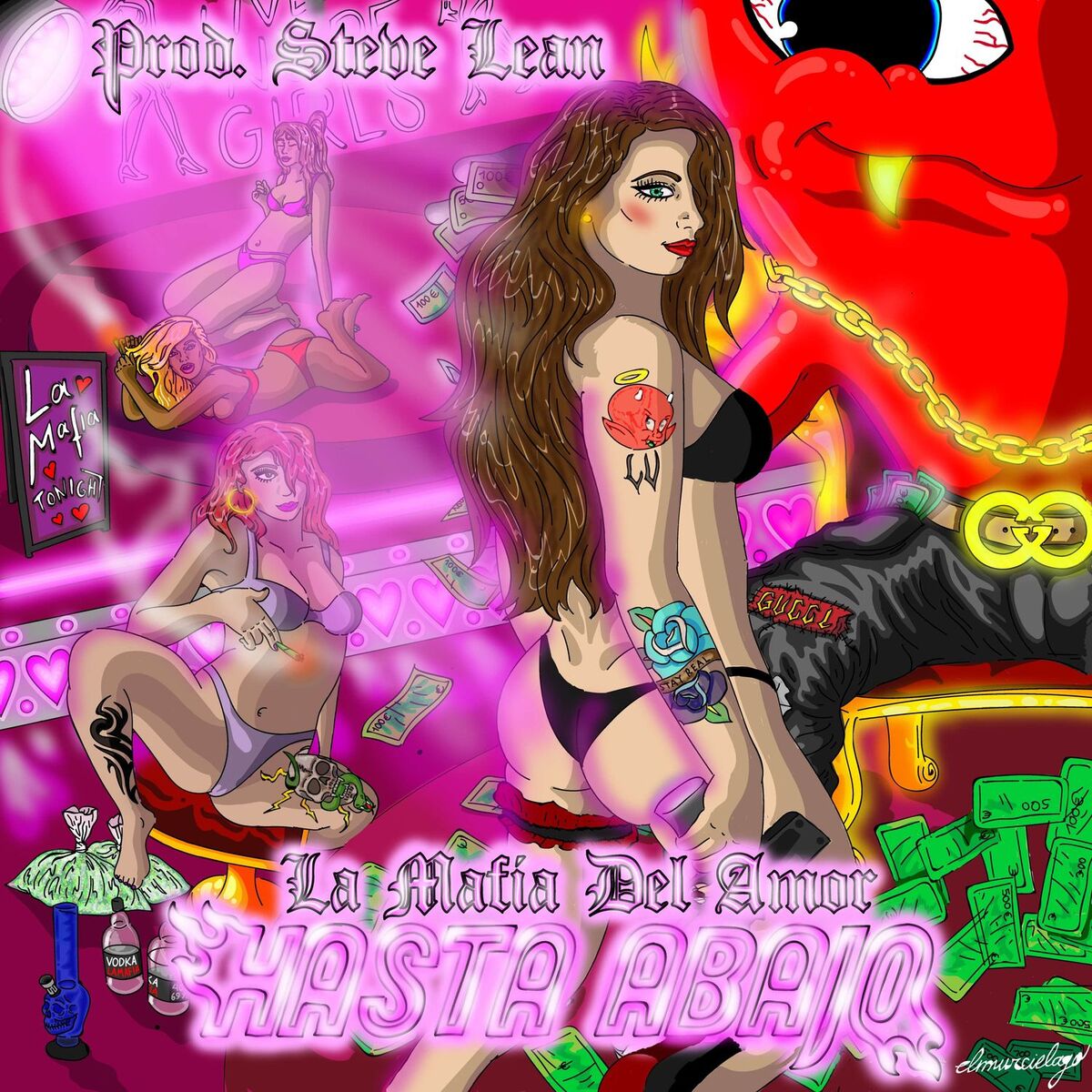 Album cover of Hasta Abajo